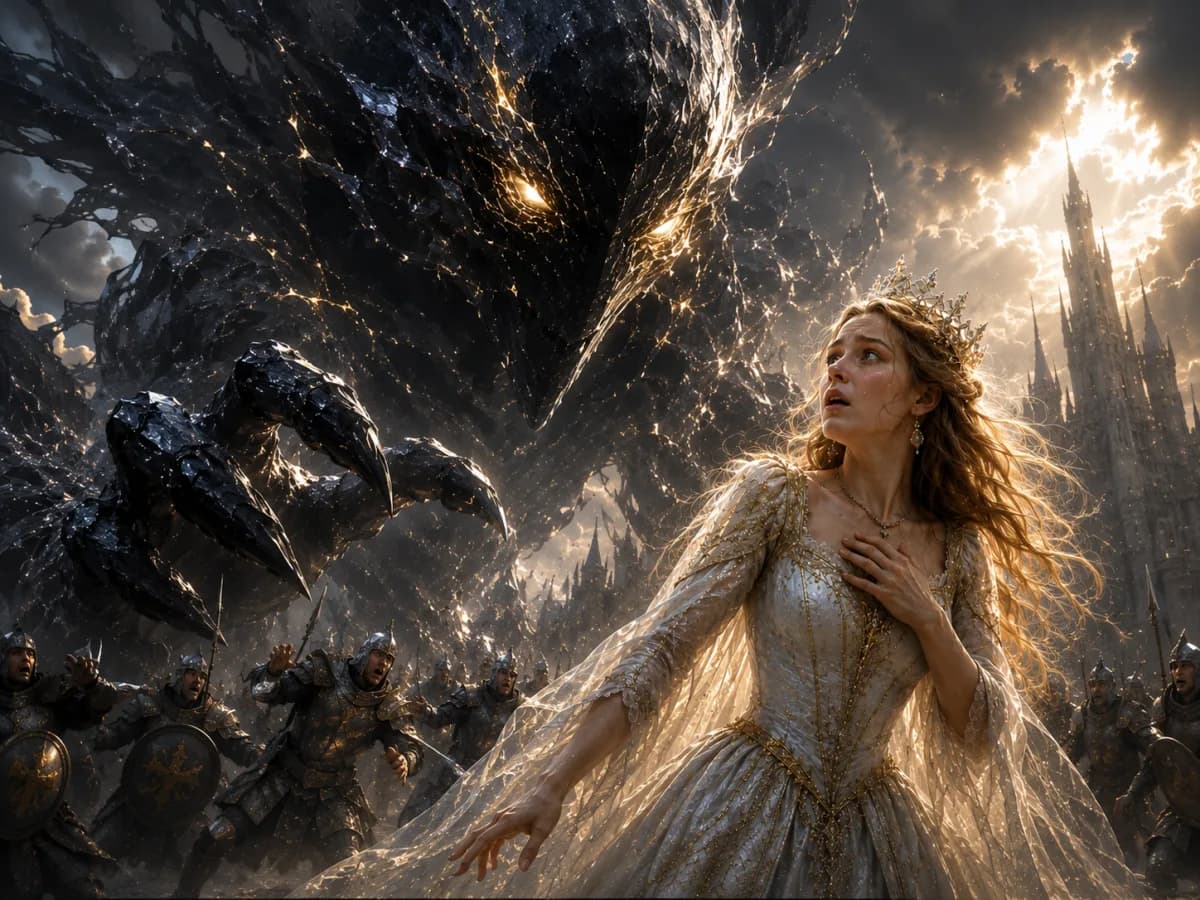 The Princess Was Offered to the Monster—But It Called Her Name