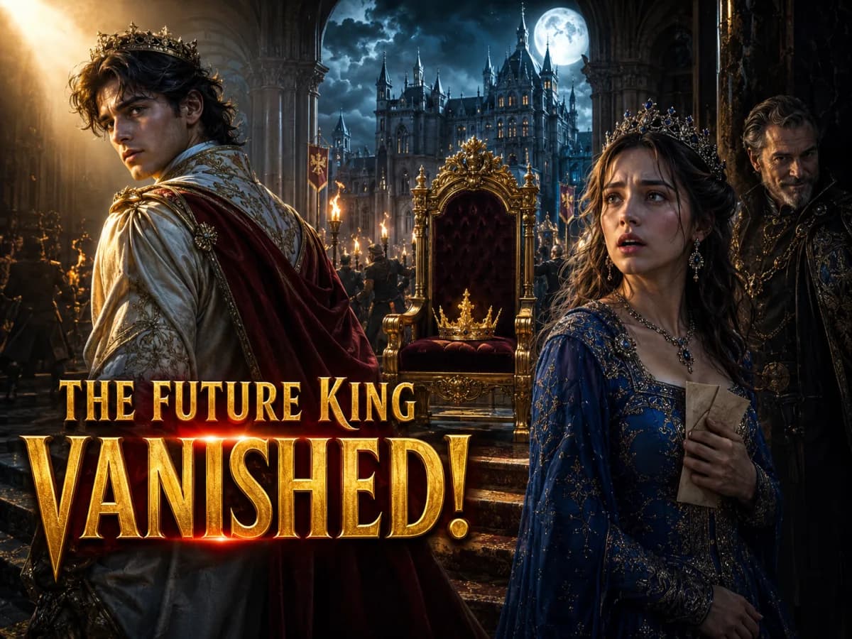 The Future King Vanished the Night Before His Coronation