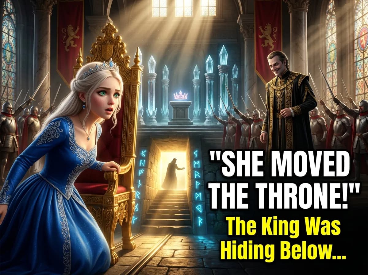 The Princess Found a Hidden Passage Behind the Throne