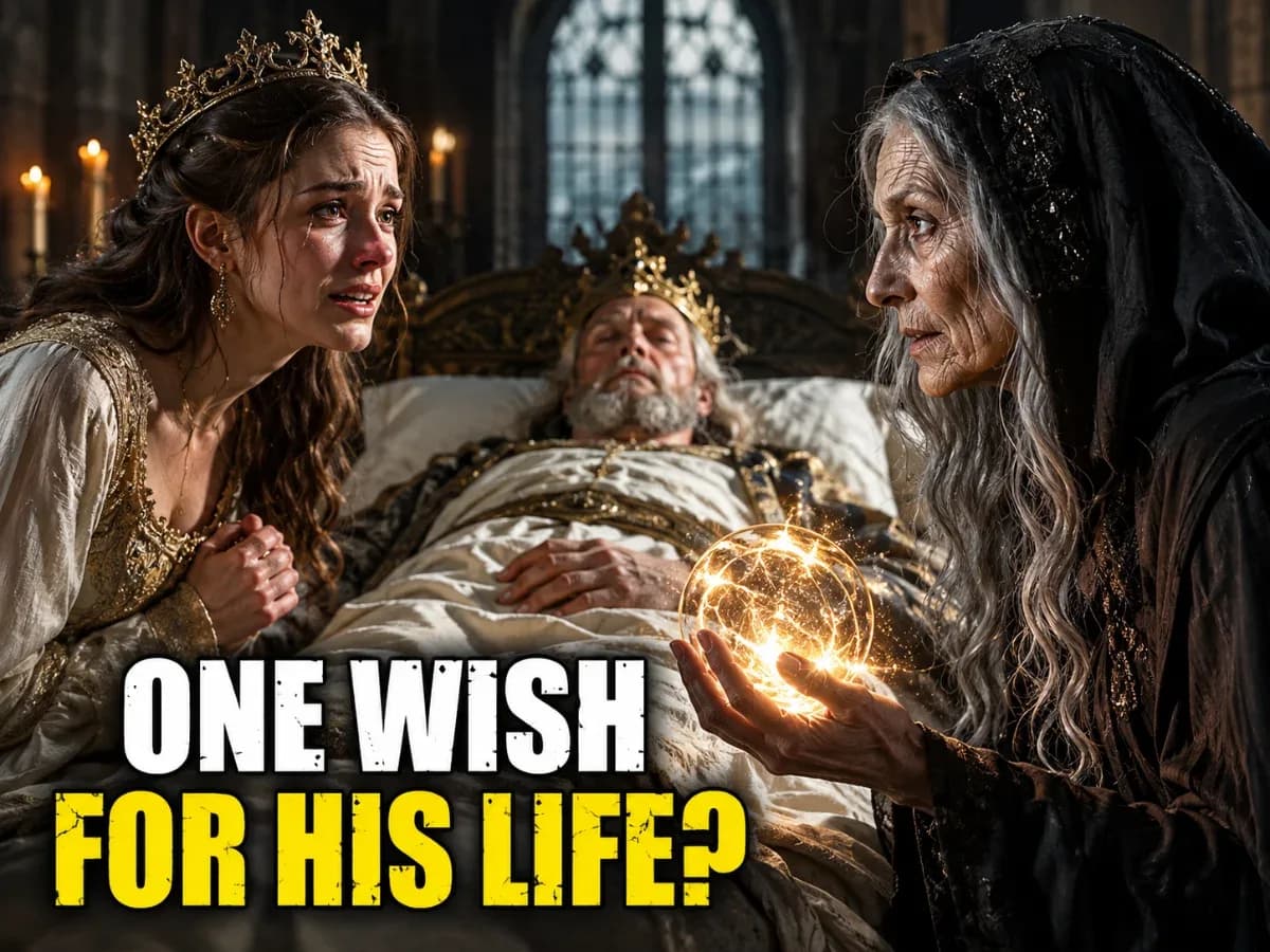 The Witch Offered the Princess One Wish for Her Father’s Life