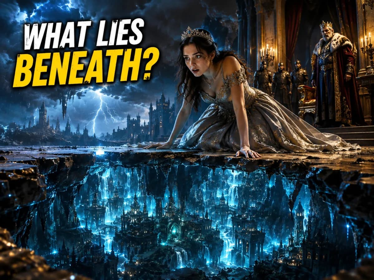 A Magical Storm Revealed a Hidden Kingdom Beneath the Palace