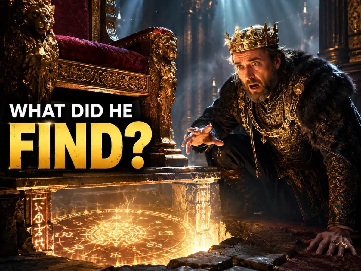 The King Discovered an Ancient Spell Beneath His Own Throne