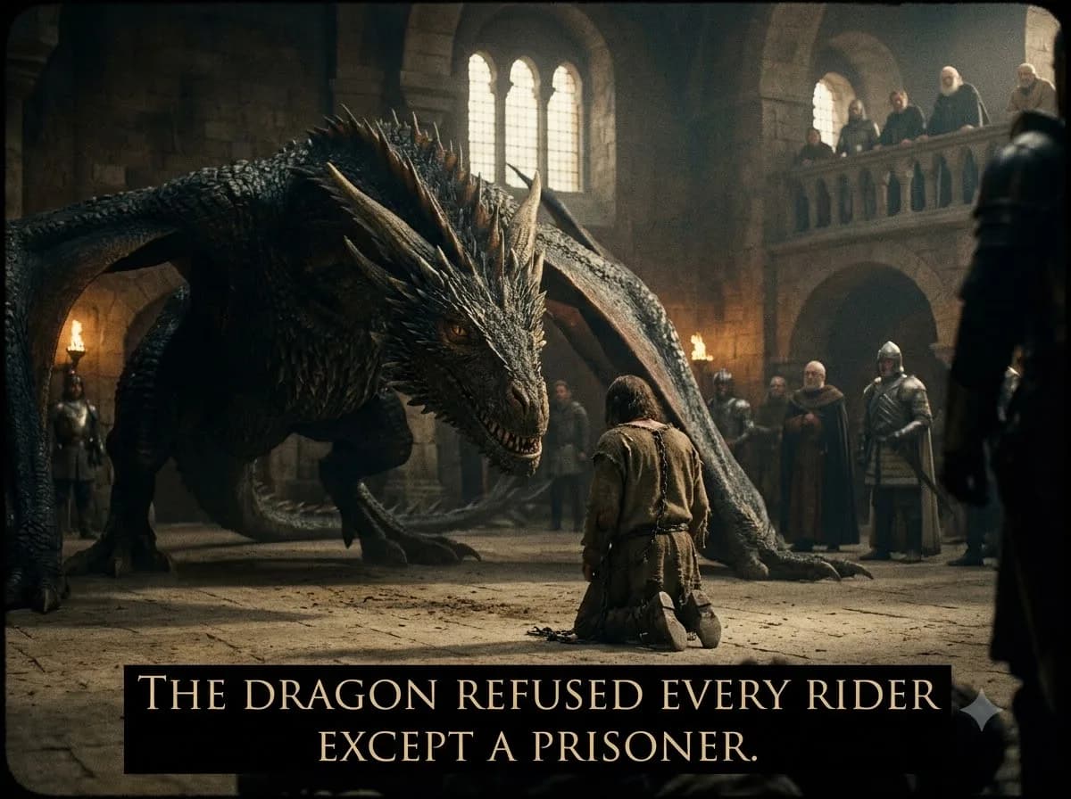 The Dragon Refused Every Rider Except a Prisoner