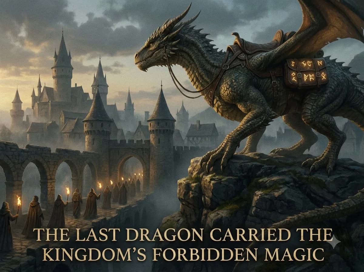 The Last Dragon Carried the Kingdom’s Forbidden Magic