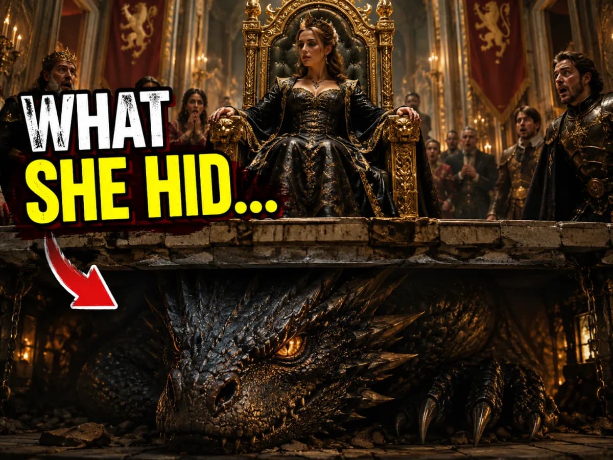 The Queen Hid a Sleeping Dragon Beneath the Royal Throne