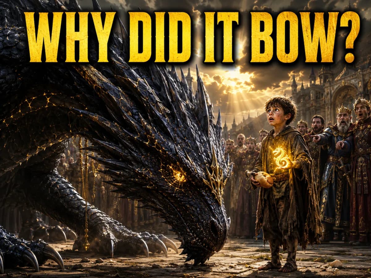 The Dragon King Bowed Before A Beggar Boy