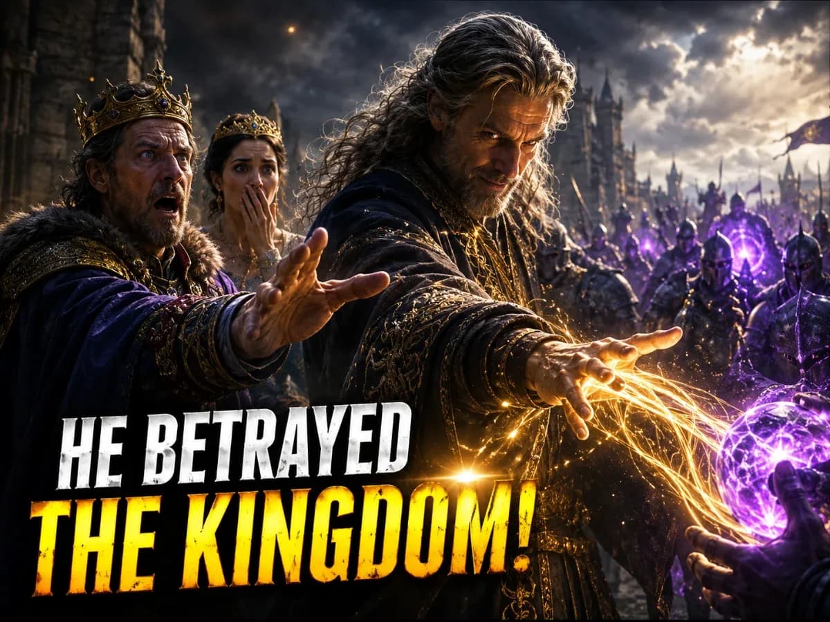 The Royal Wizard Gave the Enemy Our Kingdom’s Magic—But No One Knew Why